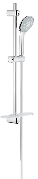 Душевой гарнитур со штангой Grohe коллекция Euphoria с мыльницей хром 27233001