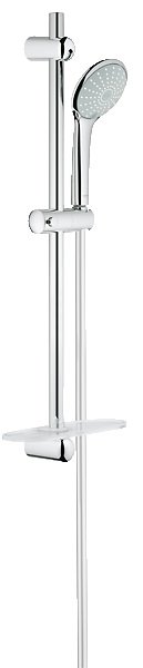 Душевой гарнитур со штангой Grohe коллекция Euphoria с мыльницей хром 27242001