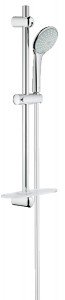 Душовий гарнітур зі штангою Grohe колекція Euphoria з мильницею хром 27242001