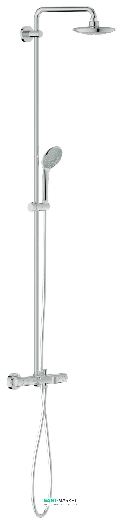 GROHE Euphoria Душевая система с термостатом для ванны 27475000