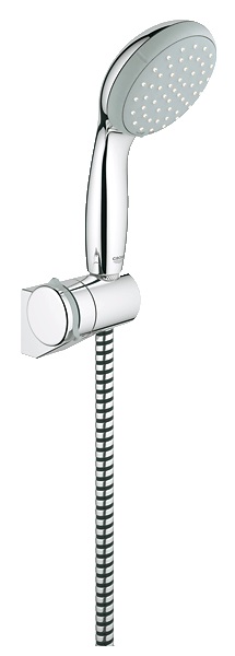 Душевой гарнитур с настенным держателем Grohe коллекция Tempesta 100 хром 2760100E