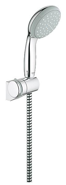 Душевой гарнитур с настенным держателем Grohe коллекция Tempesta 100 хром 2760100E