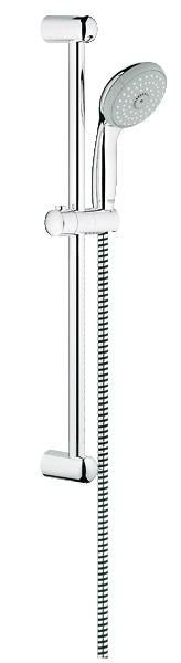 Душевой гарнитур со штангой Grohe коллекция Tempesta Classic хром 27794000