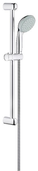 Душевой гарнитур со штангой Grohe коллекция Tempesta Classic хром 27598000