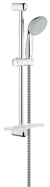 Душовий гарнітур зі штангою Grohe колекція Tempesta 100 з мильницею хром 2759900E
