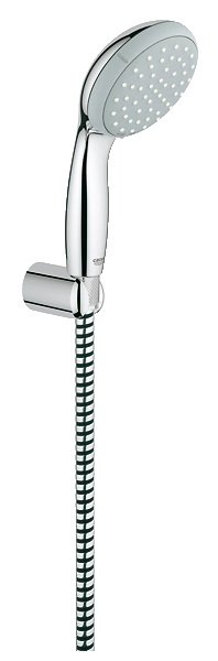 Душевой гарнитур с настенным держателем Grohe коллекция Tempesta Classic хром 2780300E