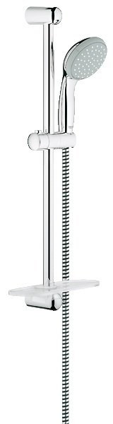 Душевой гарнитур со штангой Grohe коллекция Tempesta 100 с мыльницей хром 2759900E