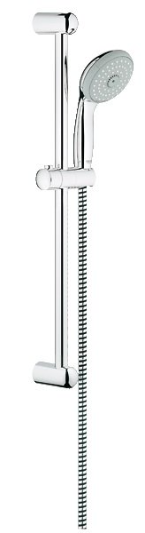 Душовий гарнітур зі штангою Grohe колекція Tempesta Classic хром 27644000