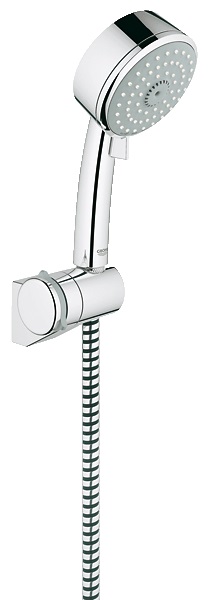 Душовий гарнітур з настінним тримачем Grohe колекція New Tempesta Cosmopolitan хром 27584000