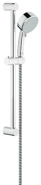 Душевой гарнитур со штангой Grohe коллекция New Tempesta Cosmopolitan хром 27578000
