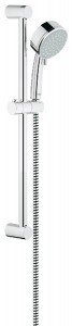 Душевой гарнитур со штангой Grohe коллекция New Tempesta Cosmopolitan хром 27578000