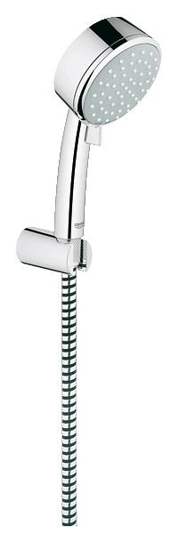 Душевой гарнитур с настенным держателем Grohe коллекция New Tempesta Cosmopolitan хром 2779300E