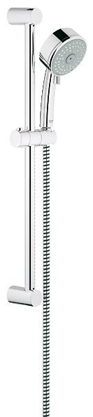 Душевой гарнитур со штангой Grohe коллекция New Tempesta Cosmopolitan хром 27580000