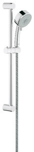 Душевой гарнитур со штангой Grohe коллекция New Tempesta Cosmopolitan хром 27580000