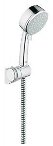 Душевой гарнитур с настенным держателем Grohe коллекция New Tempesta Cosmopolitan хром 2758300E