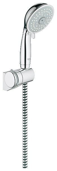Душовий гарнітур з настінним тримачем Grohe колекція Tempesta Rustic хром 27805000
