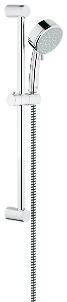 Душевой гарнитур со штангой Grohe коллекция New Tempesta Cosmopolitan хром 27578000
