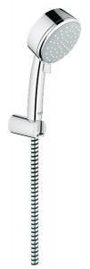 Душевой гарнитур с настенным держателем Grohe коллекция New Tempesta Cosmopolitan хром 2779100E