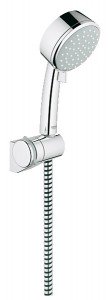 Душевой гарнитур с настенным держателем Grohe коллекция New Tempesta Cosmopolitan хром 2758300E