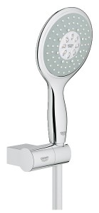 Душевой гарнитур с настенным держателем Grohe коллекция Power&Soul хром 27742000