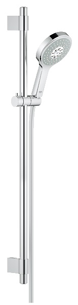 Душевой гарнитур со штангой Grohe коллекция Power&Soul Cosmopolitan хром 27733000