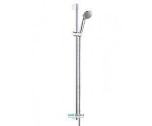 Душевой гарнитур со штангой Hansgrohe коллекция Crometta 85 Green/Unica хром 27762000