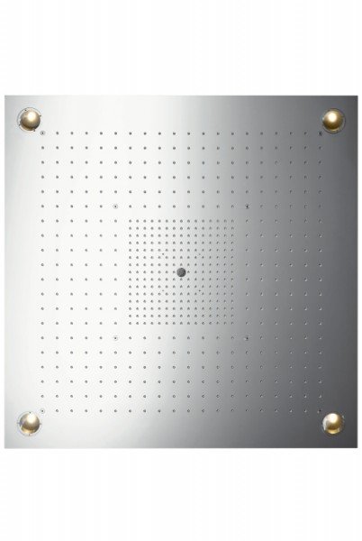 Верхний душ встраиваемый в потолок с подсветкой Hansgrohe коллекция Axor ShowerHeaven хром 10623800