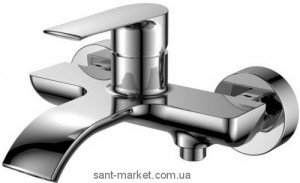 Смеситель однорычажный для ванны с коротким изливом Imprese коллекция Vyskov хром 10340