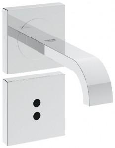 Змішувач для раковини електронний сенсорний настінний прихований Grohe Allure E хром 36235000