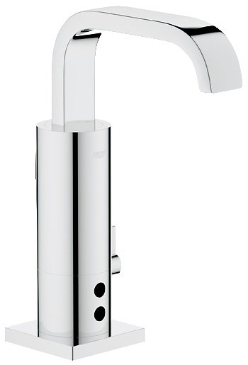 Смеситель для раковины электронный сенсорный с донным клапаном Grohe Allure E хром 36097000