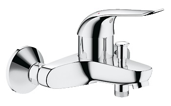 Смеситель однорычажный для ванны с коротким изливом Grohe коллекция Euroeco Special хром 32783000