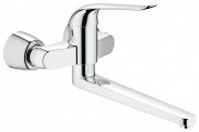 Змішувач для раковини одноважеля настінний Grohe колекція Euroeco Special хром 32775000