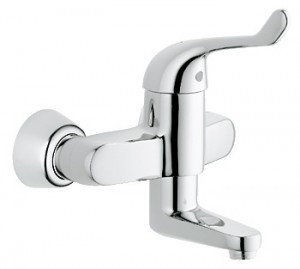 Змішувач для раковини одноважеля настінний Grohe колекція Euroeco Special хром 32791000