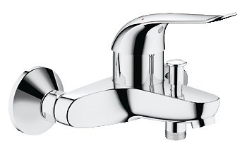 Змішувач одинважільний для ванни з коротким виливом Grohe колекція Euroeco Special хром 32783000
