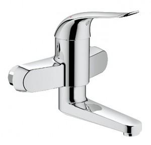 Смеситель для раковины однорычажный настенный Grohe коллекция Euroeco Special хром 32769000
