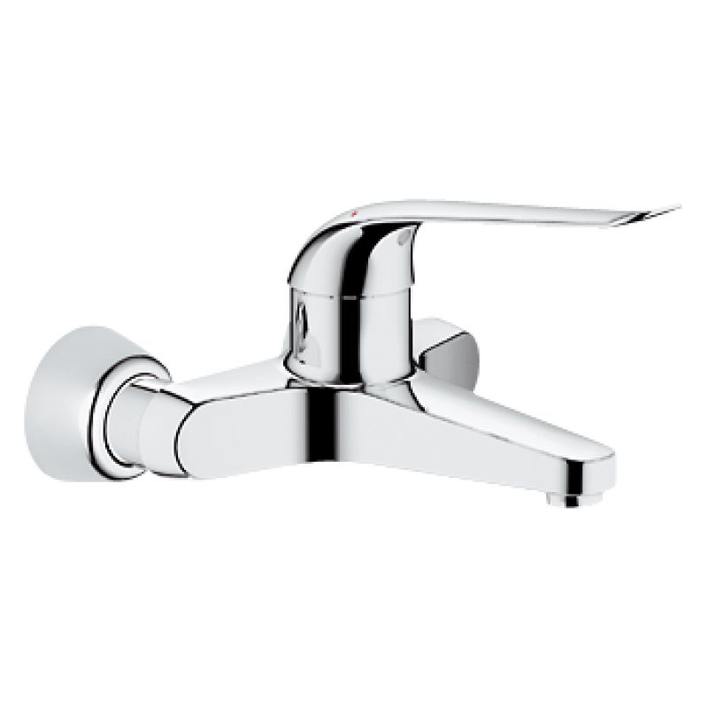 Смеситель для раковины однорычажный настенный Grohe коллекция Euroeco Special хром 32778000