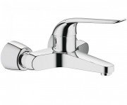 Змішувач для раковини одноважеля настінний Grohe колекція Euroeco Special хром 32779000