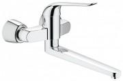Смеситель для раковины однорычажный настенный Grohe коллекция Euroeco Special хром 32775000