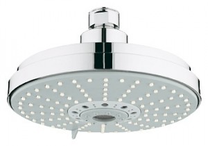 Лейка для верхнего душа с тропическим душем Grohe коллекция Rainshower Cosmopolitan хром 27134000