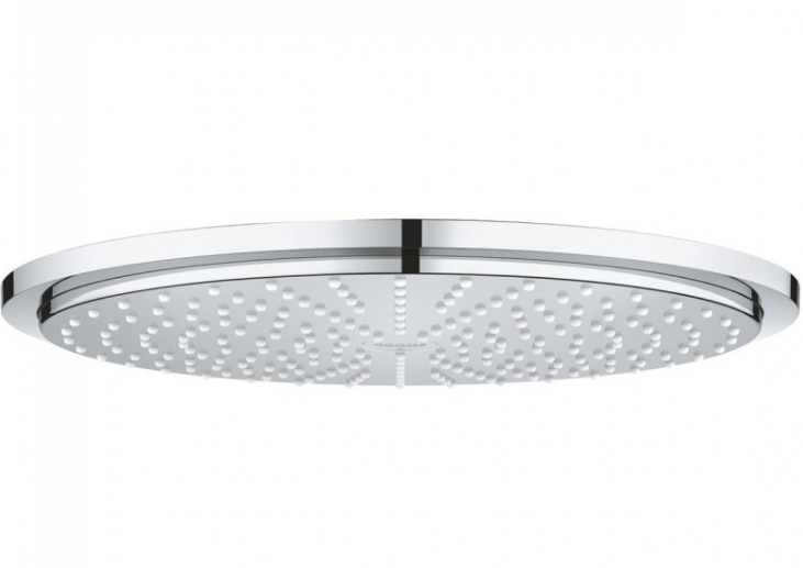 Лейка для верхнего душа с тропическим душем Grohe коллекция Rainshower Cosmopolitan Metal хром 27477000