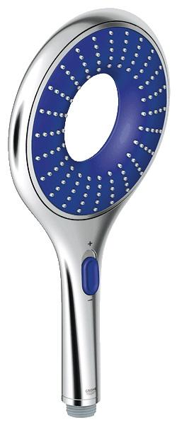Душевая лейка Grohe коллекция Rainshower Icon хром/синий 27449000