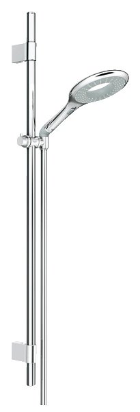 Душевой гарнитур со штангой Grohe коллекция Rainshower Icon хром/серый 27277001