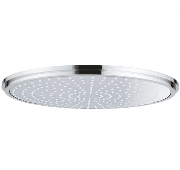 Лейка для верхнього душа з тропічним душем Grohe колекція Rainshower Cosmopolitan Metal хром 28778000