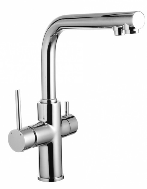 Смеситель для кухни Imprese Daicy двухрычажный 55009-F