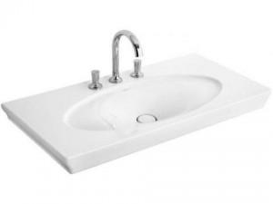 Раковина для ванной подвесная умывальник-столешница Villeroy&Boch коллекция La Belle белая 6124G1R1