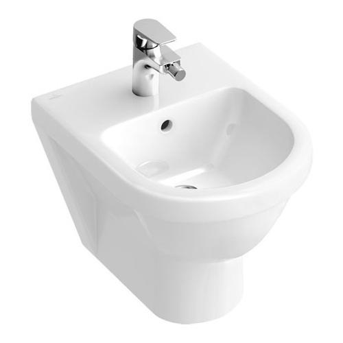 Біде підвісне Villeroy & Boch колекція Omnia Architectura 48х36х42 з переливом 547600R1