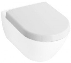 Сидіння на унітаз з функцією soft-closing Villeroy & Boch SUBWAY 2 9M69S101