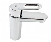 Смеситель для раковины однорычажный Grohe коллекция BauLoop хром 23159000