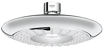 Лейка для верхнього душа з тропічним душем Grohe колекція Rainshower Icon хром 27437000
