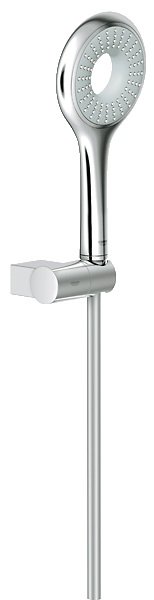 Душевой гарнитур с настенным держателем Grohe коллекция Rainshower Icon хром/серый 27381000